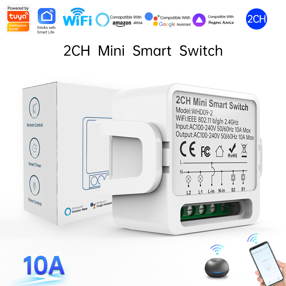 Interruptor Inteligente Tuya d - Smart Home Life reseña y precio
