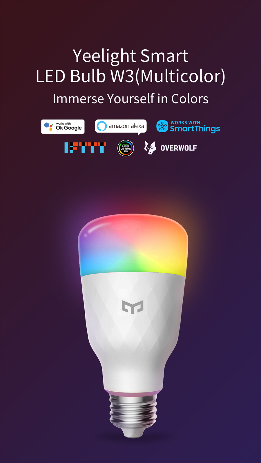 Yeelight bombilla LED intelige - Smart Home Yeelight reseña y precio