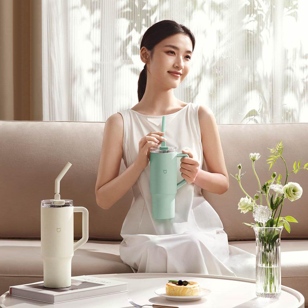 Xiaomi Mijia-taza con pajita i - Smart Home Yeelight reseña y precio