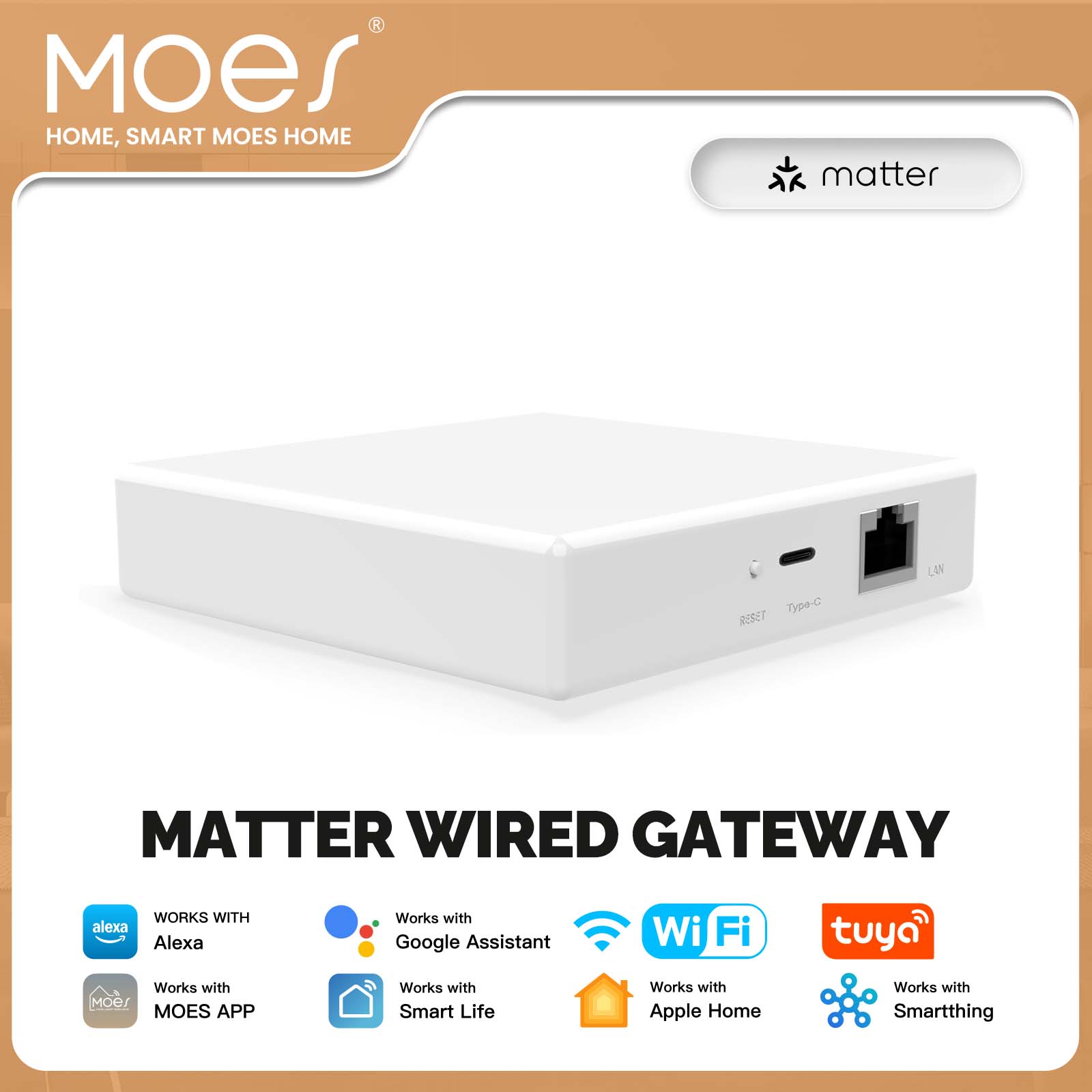 MOES Tuya ZigBee Matter Thread - Smart Home Group reseña y precio