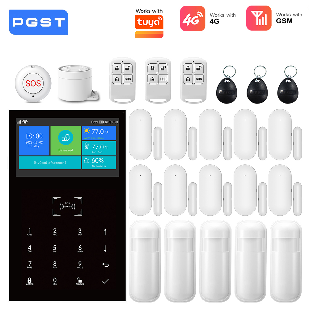 Sistema de Alarma WiFi 4G GSM  - Smart Home Full System reseña y precio