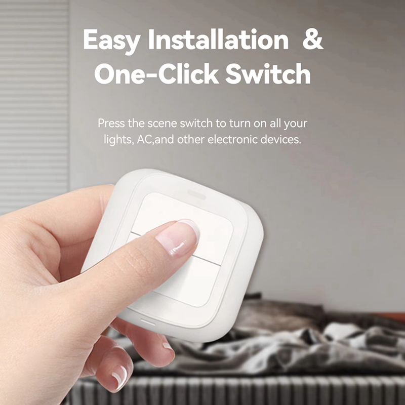 ● Interruptor de Botón de Esce - Smart Home Panel reseña y precio