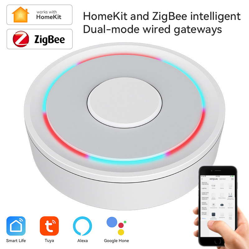 Tuya ZigBee Smart Gateway Home - Smart Home Hub Apple reseña y precio