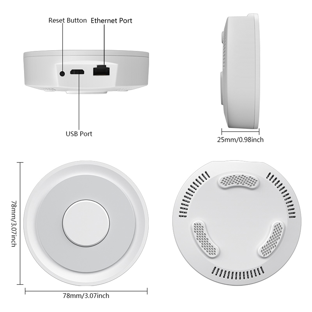 Tuya ZigBee Smart Gateway Home - Smart Home Hub Apple reseña y precio