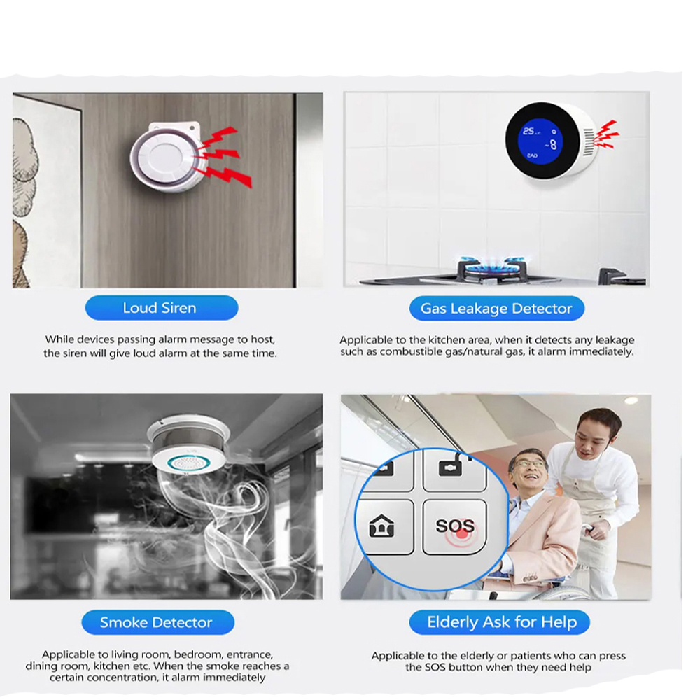 Sistema de alarma para el hoga - Smart Home Full System reseña y precio